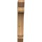 Ekena Millwork Legacy Slat Rough Sawn Bracket, Western Red Cedar, 4"W x 20"D x 28"H BKT04X20X28LEC06RWR - alternate 2